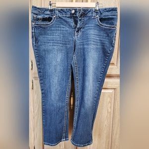 Women's size 16 Paisley Sky Low-Rise Jeans